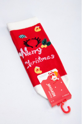 Шкарпетки дитячі новорічні кашемір